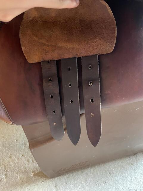 Selle de sellier 17,5