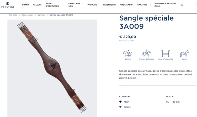 Sangle élastique Prestige