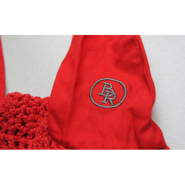 Bonnet BR rouge et gris