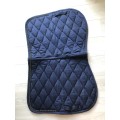 Tapis Fouganza bleu marine a strass