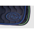 Tapis de Selle CSO Marine-Bleu Electrique