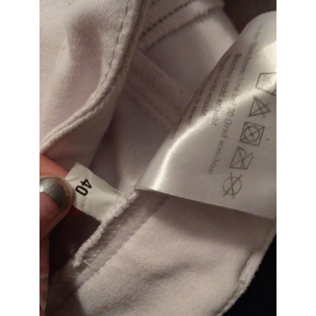 Pantalon blanc Pfiff