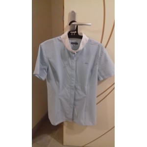 Chemise de concours bleu ciel