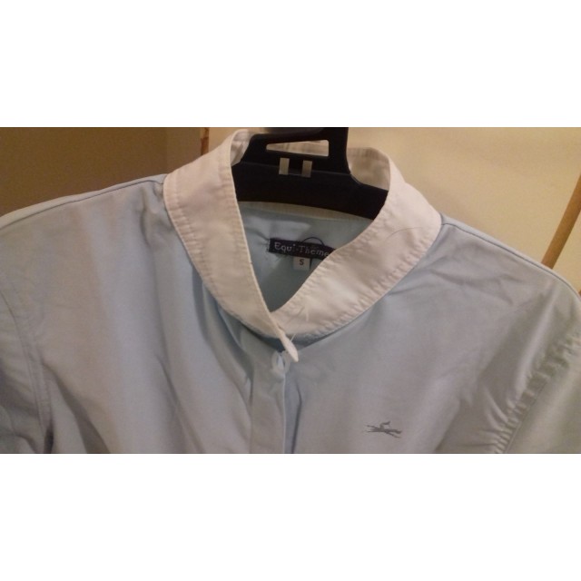 Chemise de concours bleu ciel