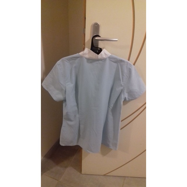 Chemise de concours bleu ciel