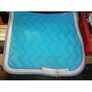 Tapis de selle RG bleu