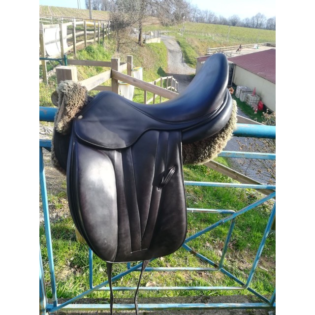Selle dressage butet 17.5 havane