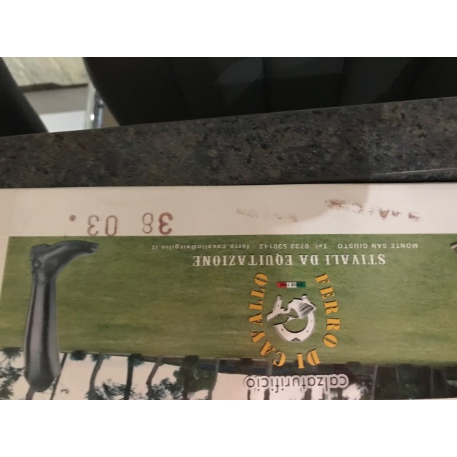 Bottes cuir neuves Ferro Di Cavallo