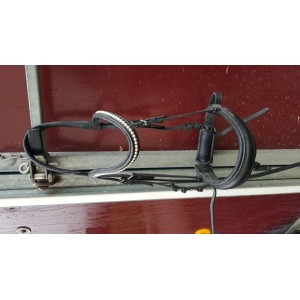 Filet noir avec perles T. COB