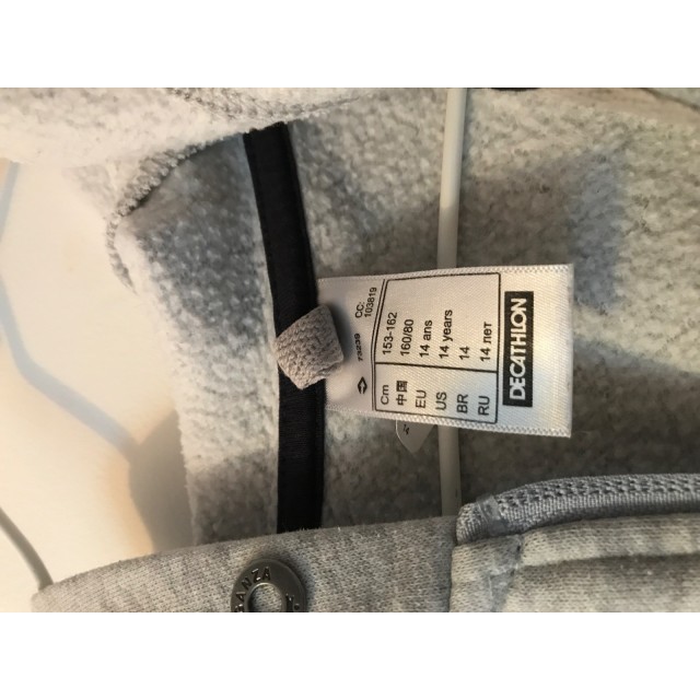 Veste fouganza grise