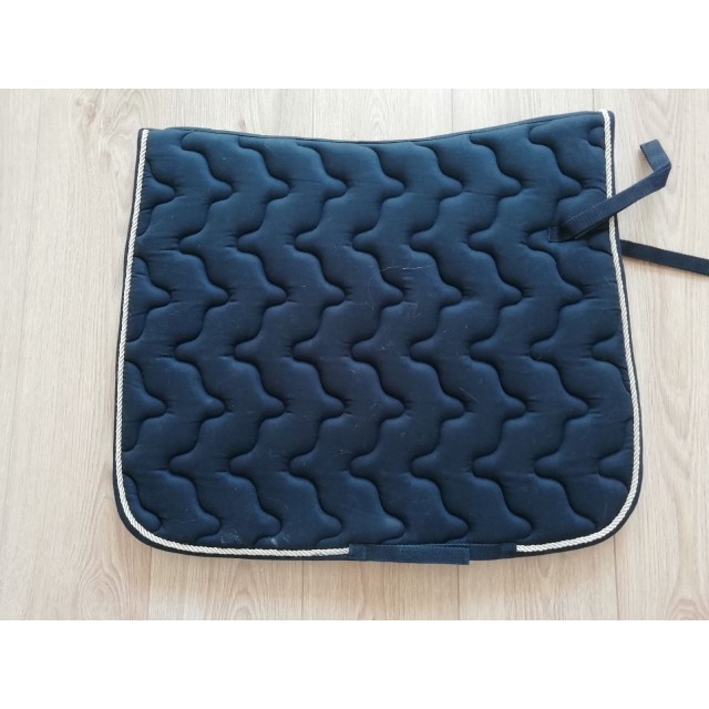 Tapis dressage noir et doré/or