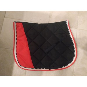 Tapis bleu marine et rose Lauria Garreli