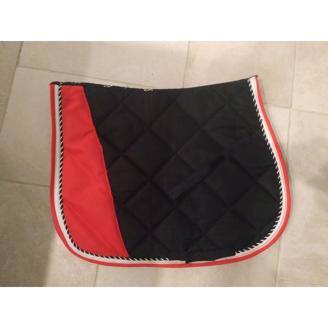 Tapis bleu marine et rose Lauria Garreli