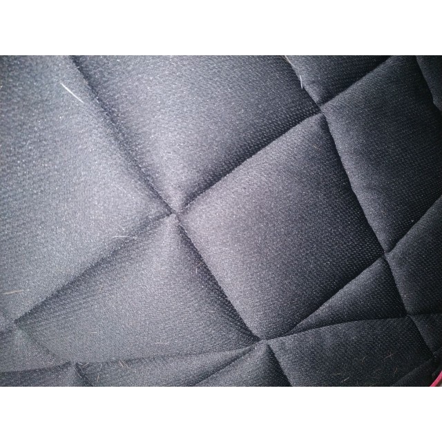 Tapis bleu marine et rose Lauria Garreli