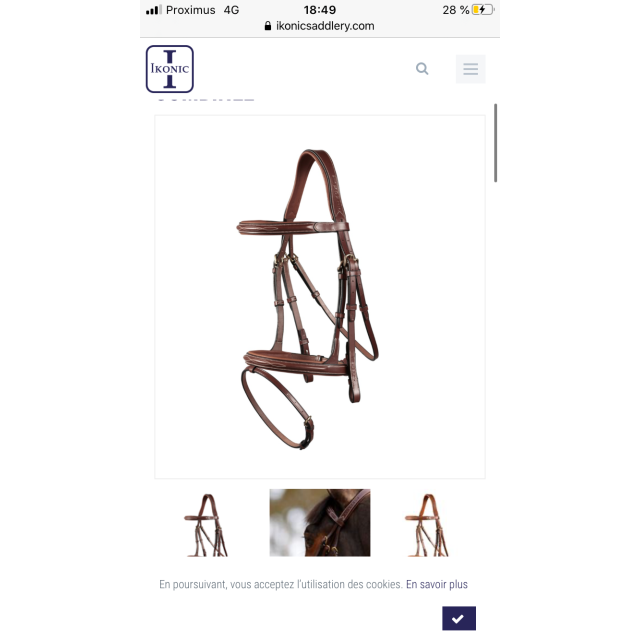 A vendre Bridon Ikonic