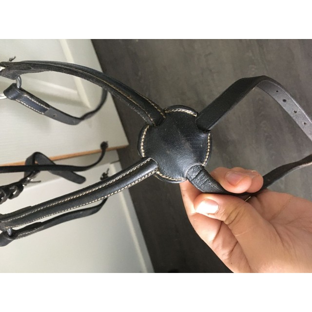 Filet cuir noir Norton taille full