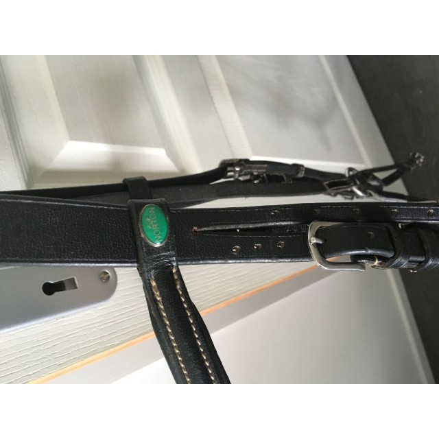 Filet cuir noir Norton taille full