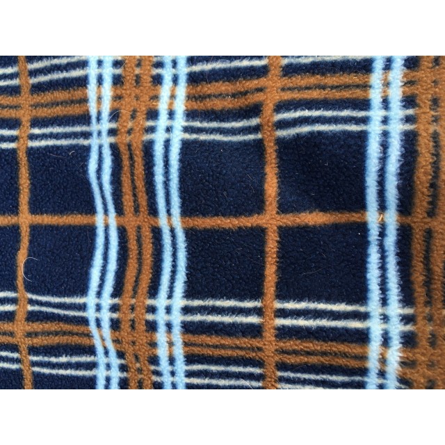 Couvre-rein Horze à scratch bleu à carreaux