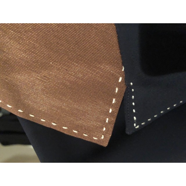 Veste Pénélope neuve bleu et marron