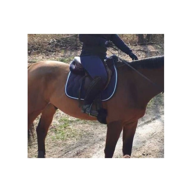 Tapis Equithème bleu marine