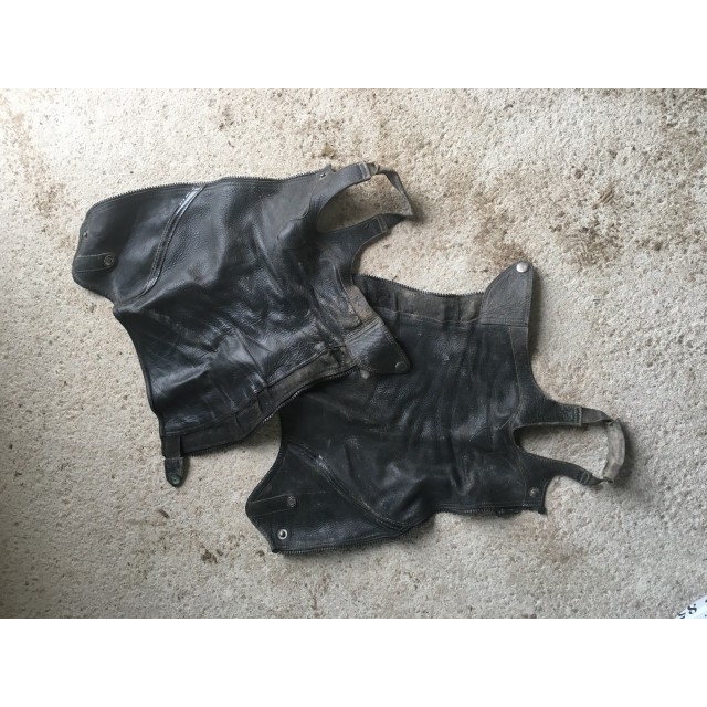 Mini chaps noires TIME RIDER
