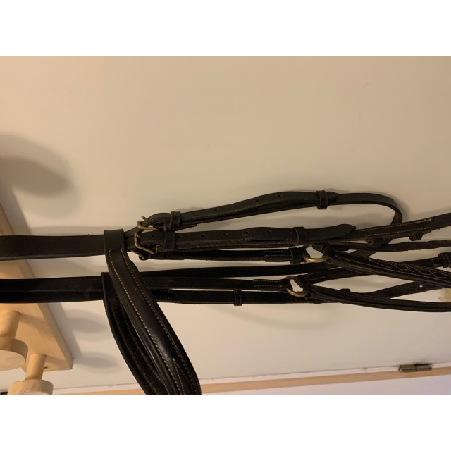 Bridon Éric Thomas Noir taille Cheval