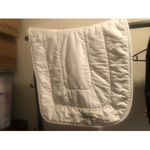 Tapis blanc dressage