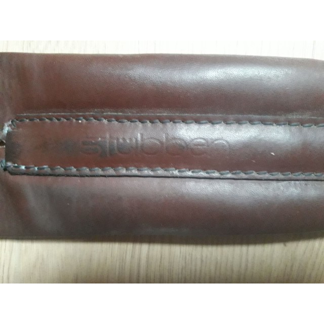 Sangle cuir marron stubben