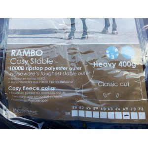 COUVERTURE BOXE RAMBO COSY