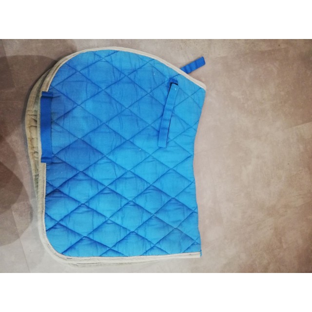 Tapis EQUITHEME challenge bleu/gris