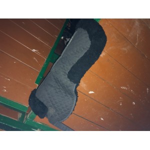 Amortisseur CSO mouton véritable noir poney