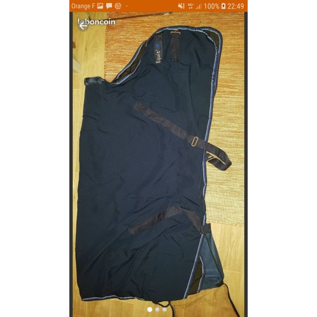 Couverture de box en coton