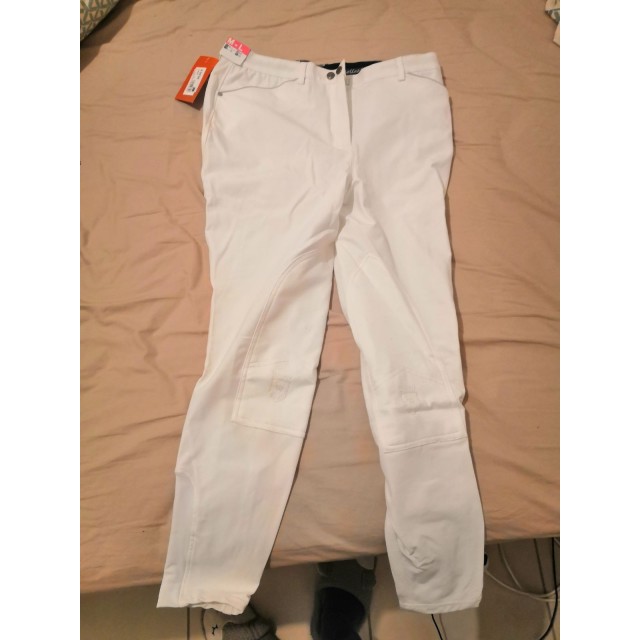 Pantalon blanc fouganza