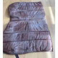 Tapis mixte marron taille cheval