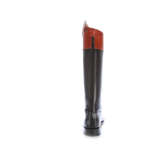 Bottes équitation cuir bicolore à lacets CSO
