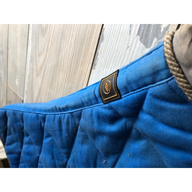 Ensemble tapis+bonnet bleu rois BR
