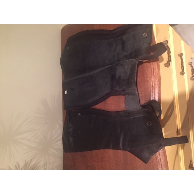 Chaps noires taille MN Equi-comfort