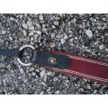 Collier de chasse poney bordeaux