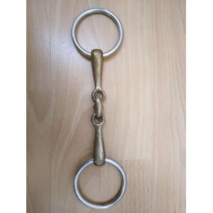Mors chantilly double brisure en cyprium 125 mm