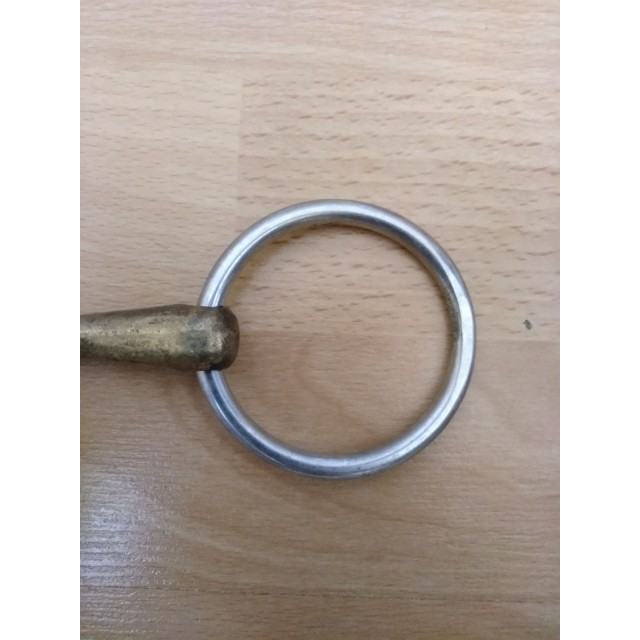 Mors chantilly double brisure en cyprium 125 mm