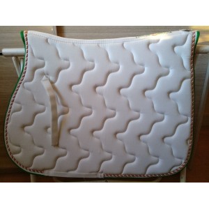 Tapis blanc horsewood taille poney