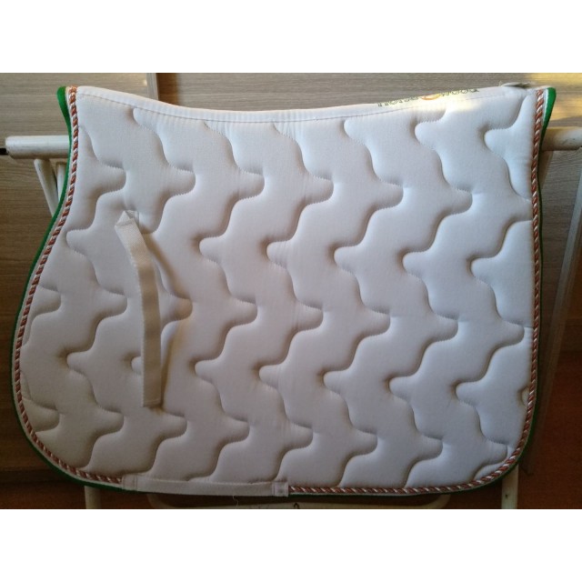 Tapis blanc horsewood taille poney