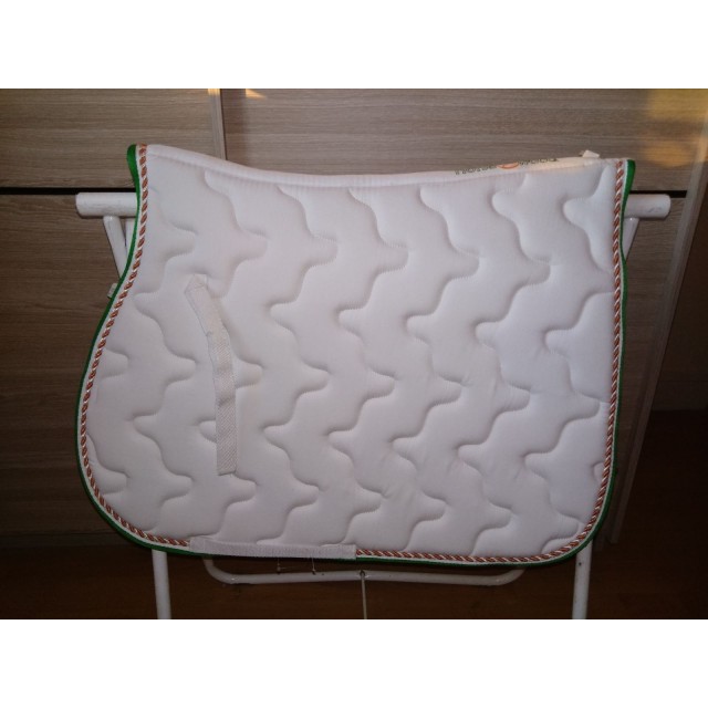 Tapis blanc horsewood taille poney