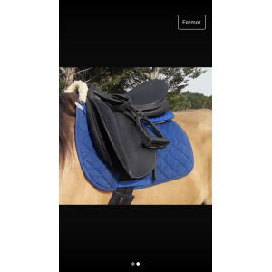 Tapis sierra bleu roi