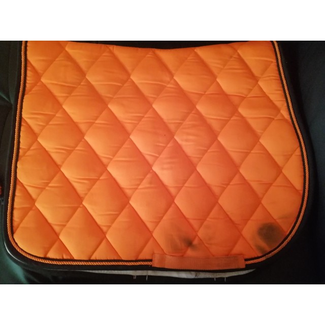 Tapis bonnet orange