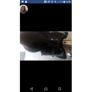 Selle CWD doublée veau