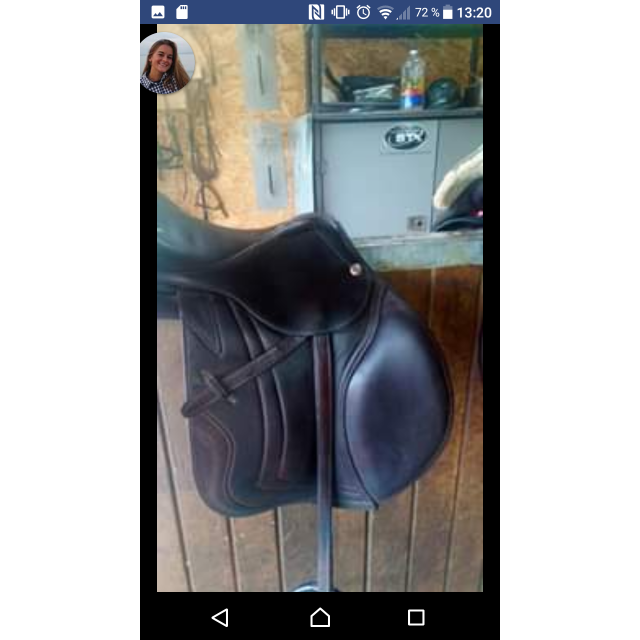 Selle CWD doublée veau