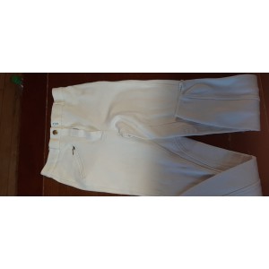 Pantalon equitation blanc Decathlon T 36 BE
