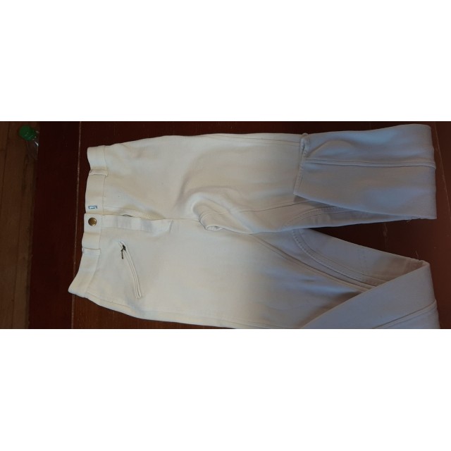 Pantalon equitation blanc Decathlon T 36 BE