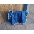 Couvre reins bleu marine 135 Fouganza